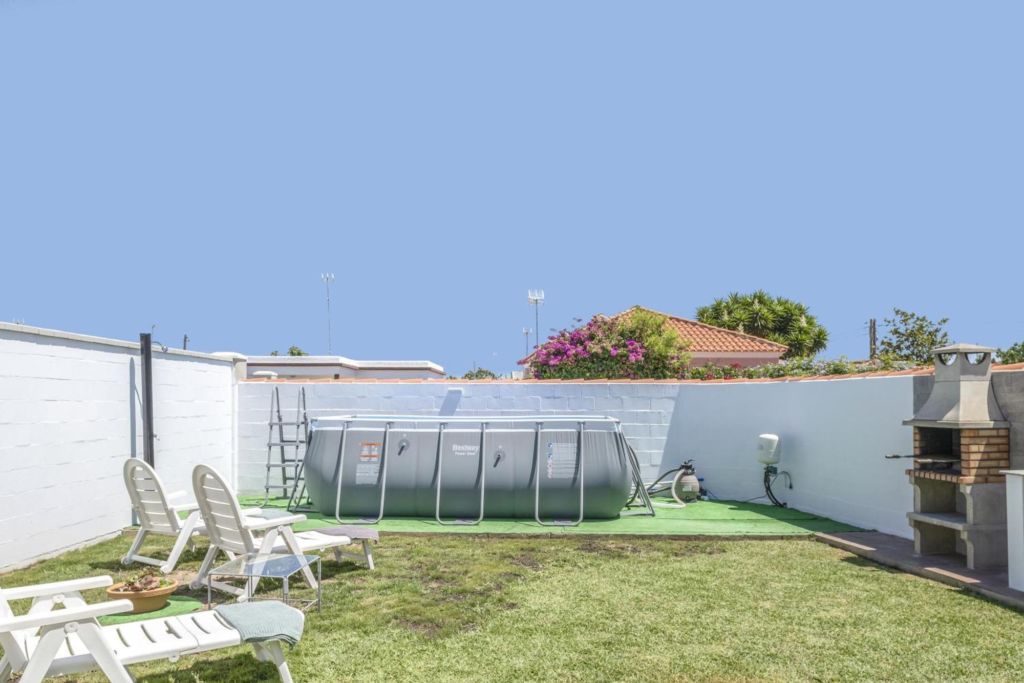 Villa Chani - Solo Familias Conil De La Frontera Exteriör bild