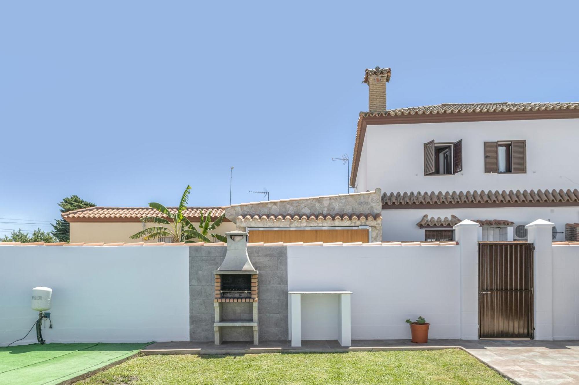 Villa Chani - Solo Familias Conil De La Frontera Exteriör bild